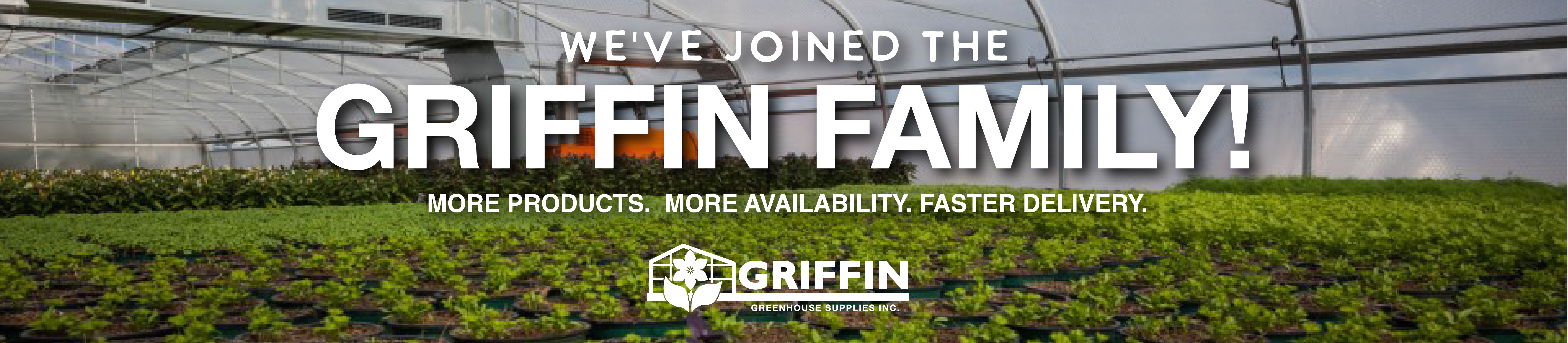 WALDO & ASSOCIATES, INC. HAS OFFICIALLY JOINED THE GRIFFIN GREENHOUSE SUPPLIES FAMILY!